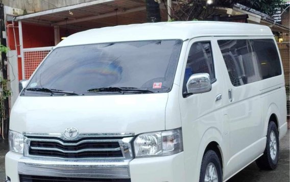 Sell White 2014 Toyota Hiace in Marikina-6