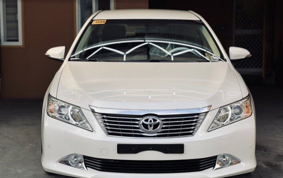 Selling White Toyota Camry 2014 in Muntinlupa-5