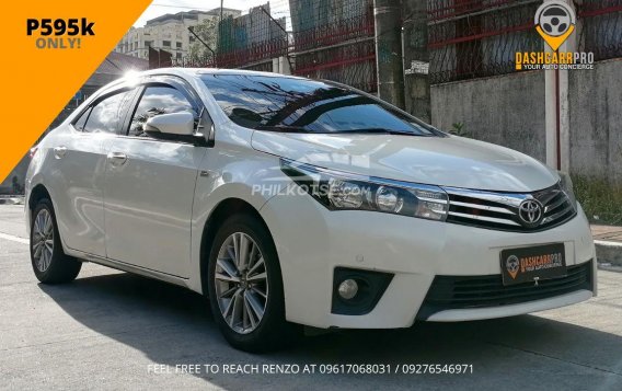 2017 Toyota Corolla Altis  1.6 V CVT in Manila, Metro Manila-1