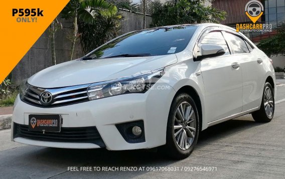 2017 Toyota Corolla Altis  1.6 V CVT in Manila, Metro Manila