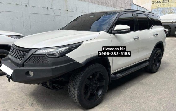 Selling White Toyota Fortuner 2017 in Mandaue-7