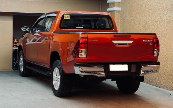 Orange Toyota Hilux 2019 for sale in Automatic-1