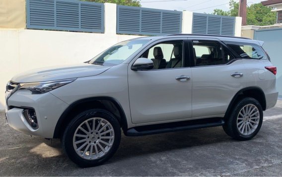 Pearl White Toyota Fortuner 2018 for sale in Automatic-1