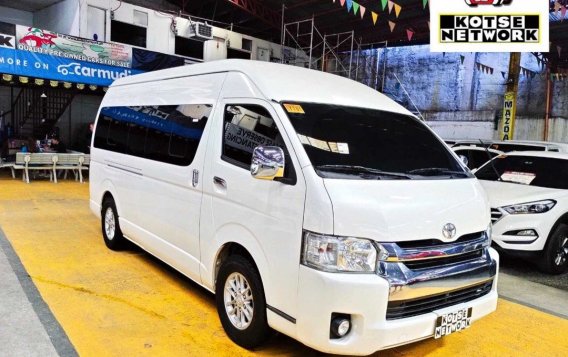 White Toyota Hiace 2018 for sale in Automatic-1