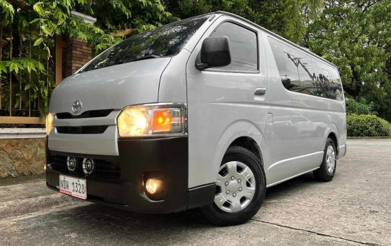 White Toyota Hiace 2016 for sale in Quezon City