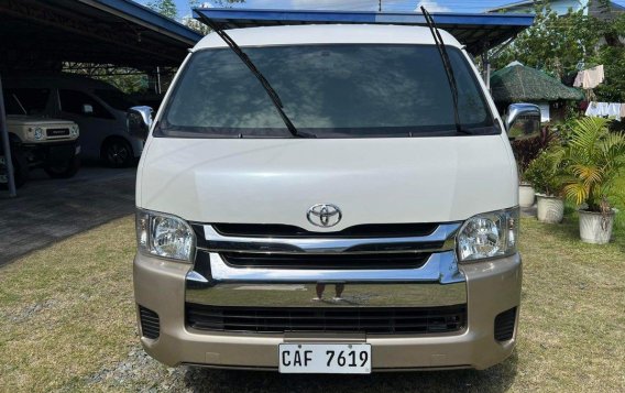 White Toyota Hiace 2017 for sale in Automatic-1