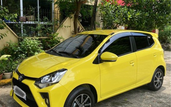 Sell Yellow 2022 Toyota Wigo in Quezon City-1