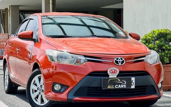 Orange Toyota Vios 2017 for sale in Automatic-2