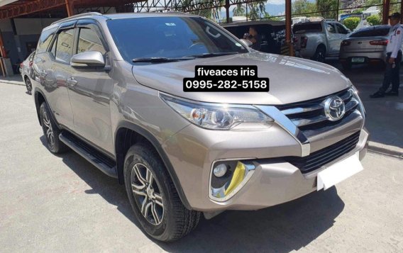 Sell White 2016 Toyota Fortuner in Mandaue