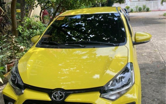 Sell Yellow 2022 Toyota Wigo in Quezon City