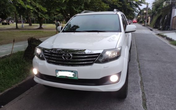 Sell White 2012 Toyota Fortuner in Balanga-1