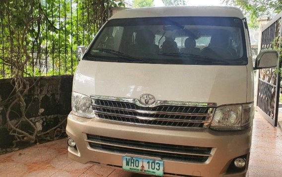 Sell White 2013 Toyota Hiace in Quezon City-7