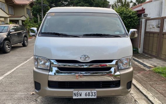 Sell White 2016 Toyota Hiace in Quezon City-2