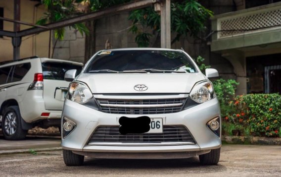 White Toyota Wigo 2015 for sale in Marikina
