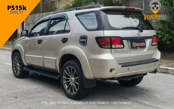 White Toyota Fortuner 2008 for sale in Manila-5