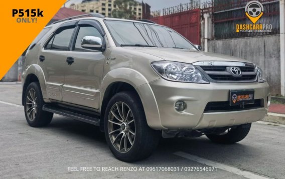 White Toyota Fortuner 2008 for sale in Manila-7