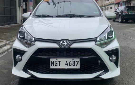 Sell White 2021 Toyota Wigo in Quezon City-1