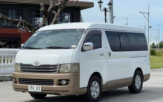 Selling Pearl White Toyota Hiace Super Grandia 2006 in Parañaque-1