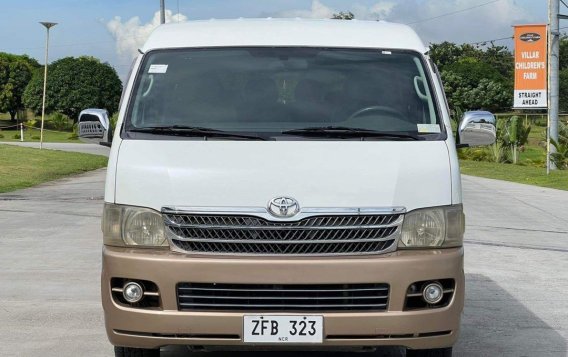 Selling Pearl White Toyota Hiace Super Grandia 2006 in Parañaque-2