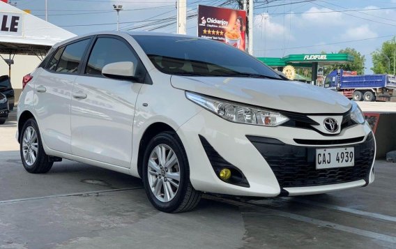 White Toyota Yaris 2018 for sale in Manila-1
