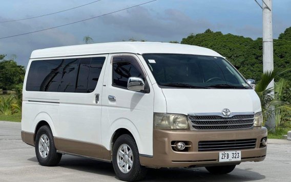 Selling Pearl White Toyota Hiace Super Grandia 2006 in Parañaque-5