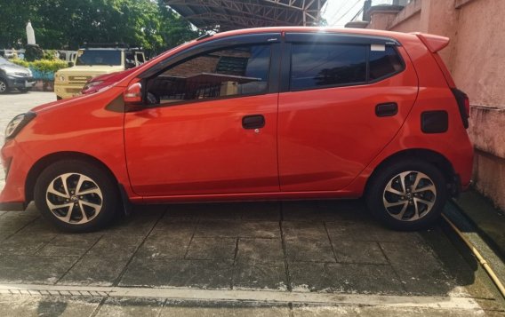Orange Toyota Wigo 2018 for sale in Manual-1