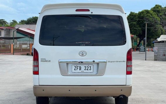 Selling Pearl White Toyota Hiace Super Grandia 2006 in Parañaque-9