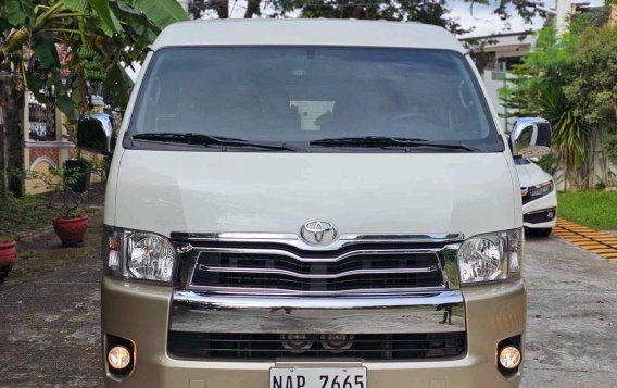 Sell Pearl White 2018 Toyota Hiace Super Grandia in Manila