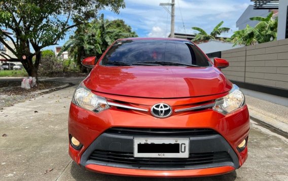 Orange Toyota Vios 2015 for sale in Automatic-1