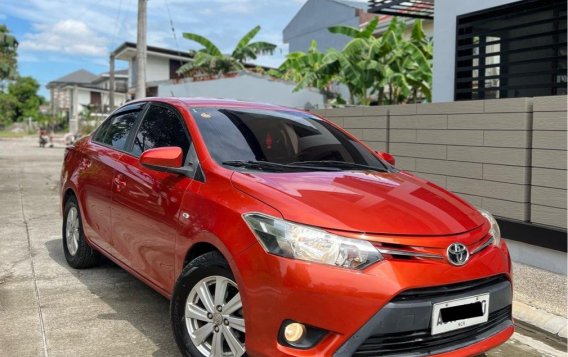 Orange Toyota Vios 2015 for sale in Automatic-2