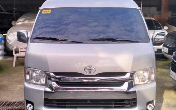 White Toyota Hiace 2018 for sale in Quezon City-1