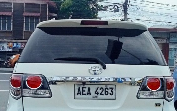 White Toyota Fortuner 2015 for sale in Villasis-5