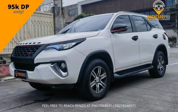 White Toyota Fortuner 2018 for sale in Automatic