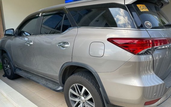 Bronze Toyota Fortuner 2018 for sale in Automatic