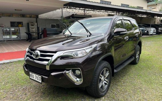 Green Toyota Fortuner 2017 for sale in Quezon City