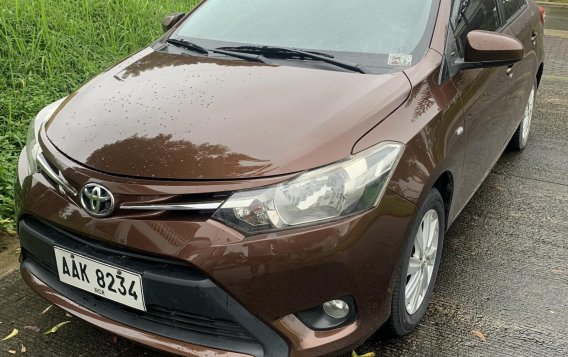 Brown Toyota Vios 2014 Sedan at Automatic  for sale in Antipolo