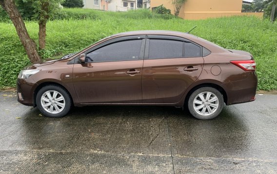 Brown Toyota Vios 2014 Sedan at Automatic  for sale in Antipolo-1