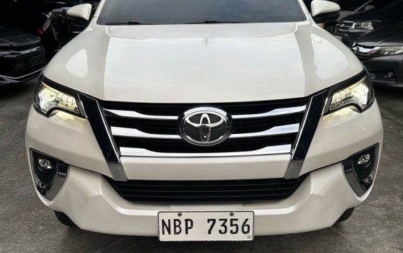 Pearl White Toyota Fortuner 2018 for sale in Manila