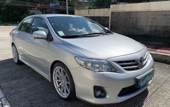 Silver Toyota Altis 2013 for sale in Automatic