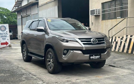 Bronze Toyota Fortuner 2018 for sale in Manual-2