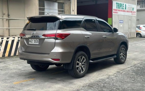 Bronze Toyota Fortuner 2018 for sale in Manual-5