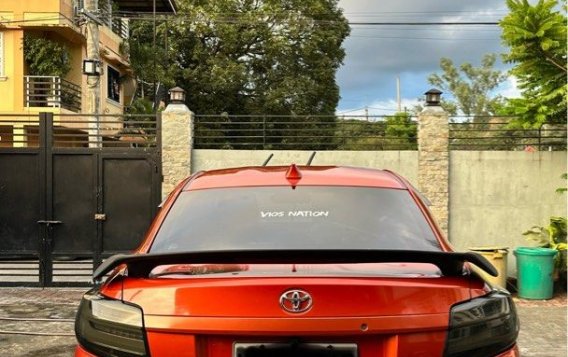 Orange Toyota Vios 2016 for sale in Antipolo-2