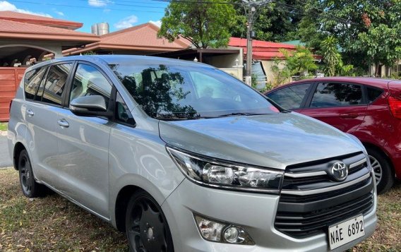 Silver Toyota Innova 2017 for sale in Manual-4