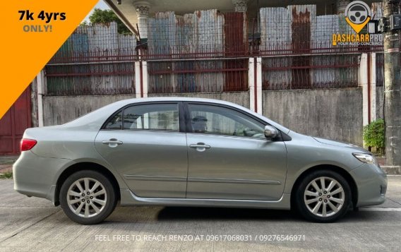 Silver Toyota Altis 2009 for sale in Manila-5