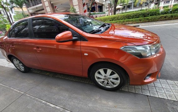 Yellow Toyota Vios 2015 for sale in Pasig-4