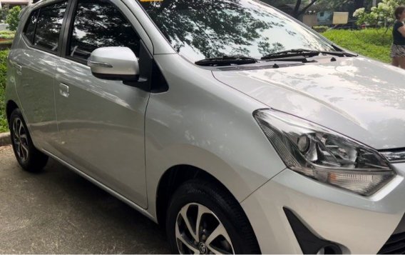 White Toyota Wigo 2019 for sale in Automatic-1