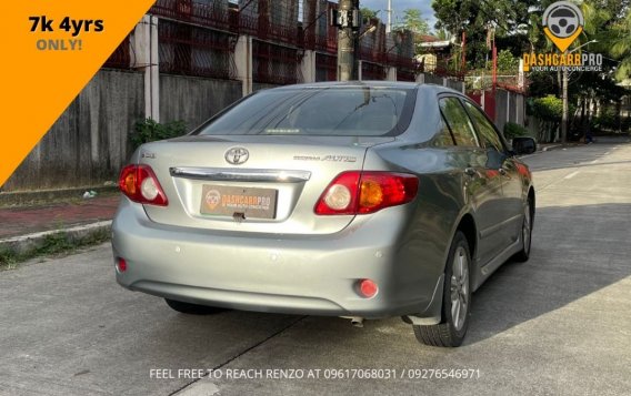 Silver Toyota Altis 2009 for sale in Manila-6