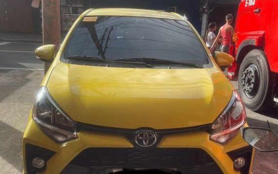Sell Yellow 2021 Toyota Wigo in Manila-6