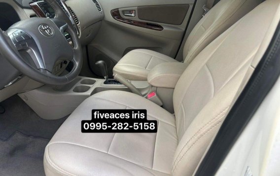 White Toyota Innova 2015 for sale in Automatic-9