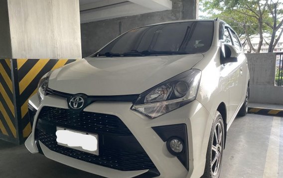 Selling White Toyota Wigo 2021 in Taguig